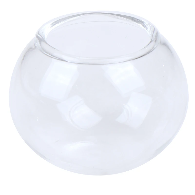 1Pcs Dollhouse Miniature Mini Fish Tank Mini Glass Bowl Doll House Accessories