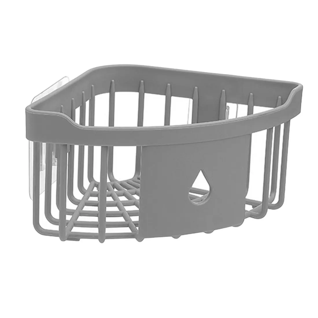 Пластиковый держатель Muur opkneoping Driehoek Rek Badkamer Keuken настенный держатель для телефона Органайзер Afvoer Douche Plank Badkamer аксессуары