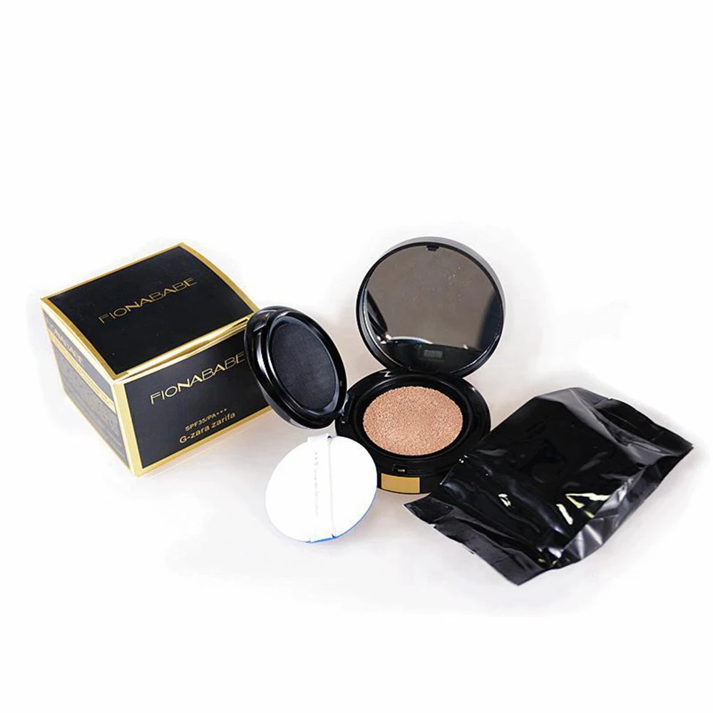 Natural color Воздушная Подушка BB CC крем светящийся консилер Жидкий тональный крем контроль масла увлажняющий отбеливающий Макияж для лица Женская корейская косметика - Цвет: Natural color