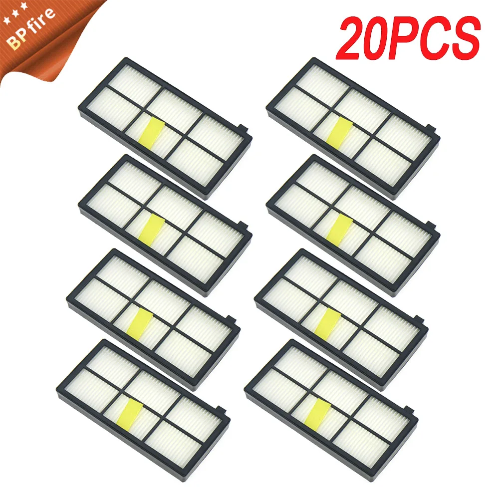 

20pcs Heap filter kit for iRobot Roomba 800 900 Series 870 880 980 Vacuum Cleaner Accessories parts replacement