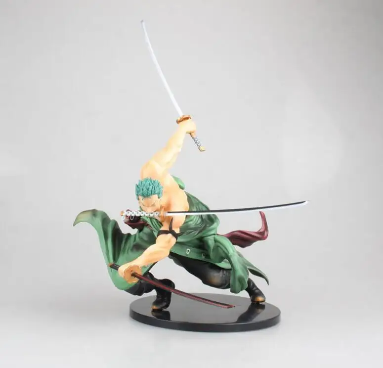 no retail box Аниме одна деталь 18 см Roronoa Зоро SA-MAXIMUM Ver. ПВХ фигурка Коллекция Модель игрушки - Цвет: no retail box