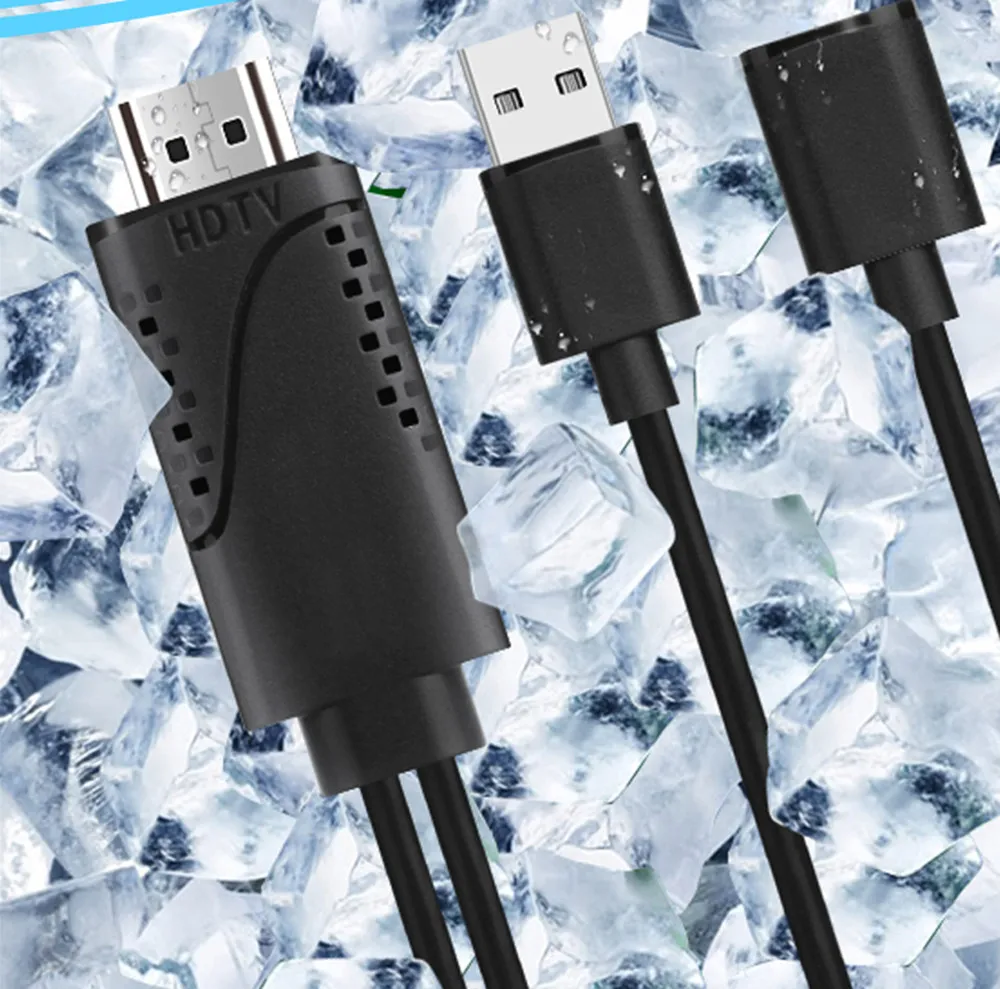 USB к HDMI кабель адаптер автономный USB к HDMI 4K HD 1080P HD ТВ AV Кабель-адаптер Шнур для iPhone XS/XS MAX/XR zz5 zz6