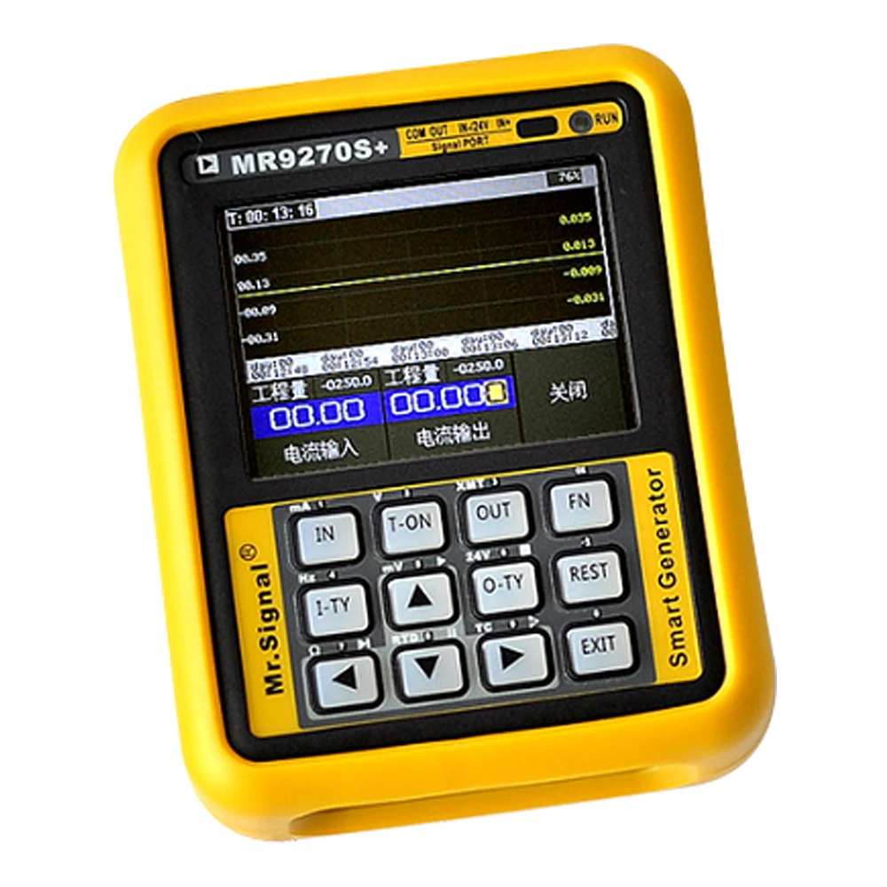 

Multifunctional 4-20mA Calibration Current Voltage Thermocouple Pressure Transmitter Logger Frequency MR9270S HART