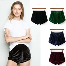 ^#Cheap Fashion Women Velvet shorts Sexy Elastic Waistband Shorts Pajama Ladies Sleepwear New Arrival ^#Cheap Fashion Women Velvet shorts Sexy Elastic Waistband Shorts Pajama Ladies Sleepwear New Arrival