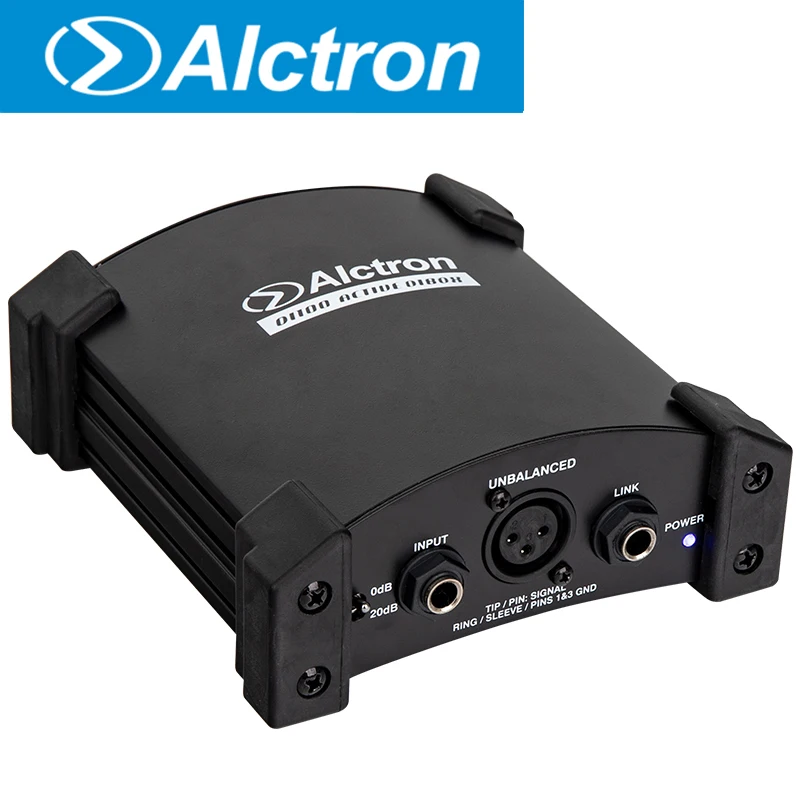 Alctron DI100 активная коробка используемая для записи гитары и сцены студии|box studio|boxe