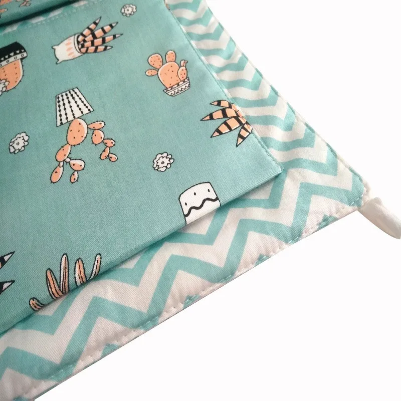 52*56 см муслиновая кровать подвесная сумка для хранения детская кроватка кровать детская хлопковая кроватка Органайзер игрушка подгузник карман для новорожденной кроватки Комплект постельного белья