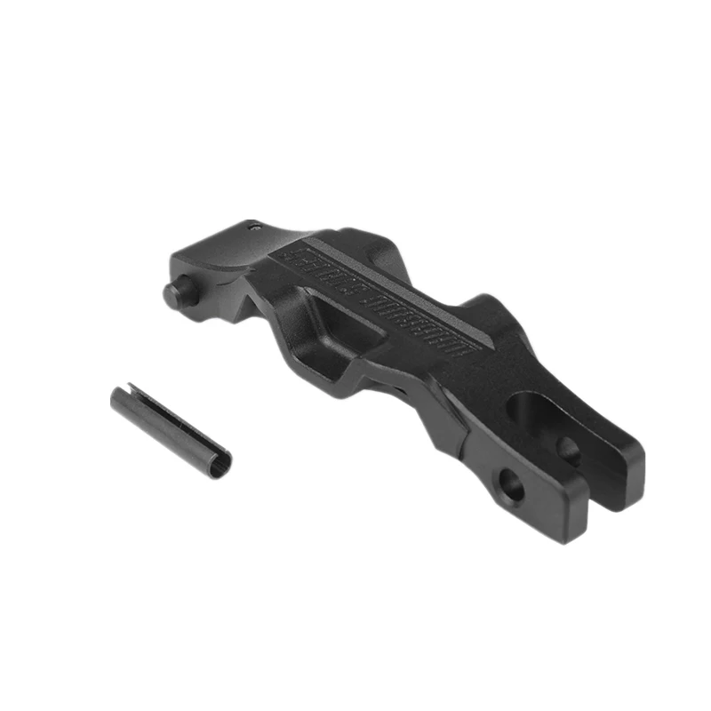 Black Tactical CNC Aluminum Black Red Enlarged Trigger Guard Finger Rest for Hunting Airsoft Rifle Accessory Dropshipping Free Shippin - Цвет: Black