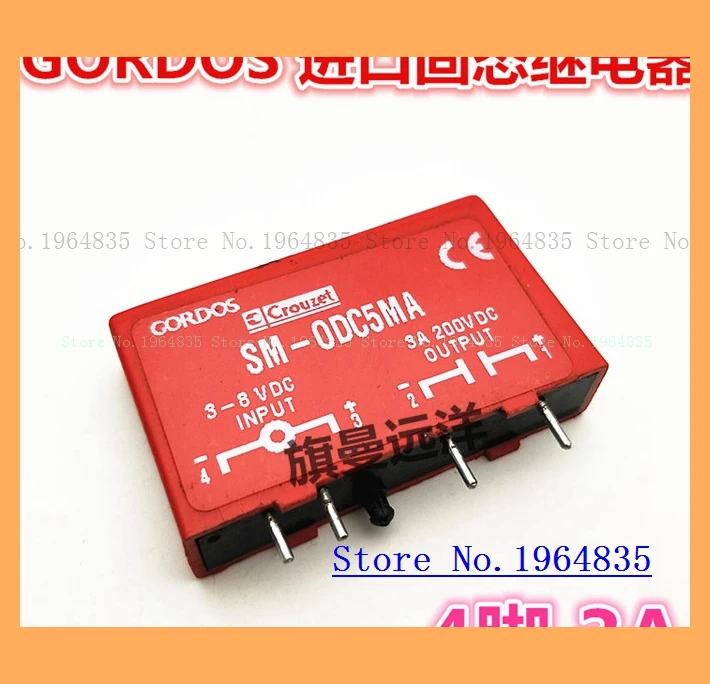 

SM-ODC5MA 3-8VDC 3A 200VDC 4 SM-0DC5MA
