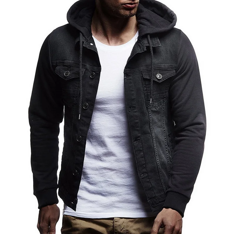 JODIMITTY 2020 New Denim Jacket Men Hooded Sportswear Outdoors Casual Fashion Jeans Jackets Hoodies Cowboy Mens Jacket Coat fit JODIMITTY 2020 New Denim Jacket Men Hooded Sportswear Outdoors Casual Fashion Jeans Jackets Hoodies Cowboy Mens Jacket Coat fit