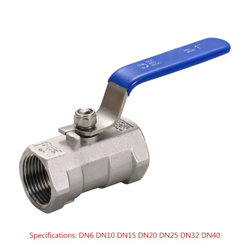 

Ball Valve Female Threaded Stainless Steel One Piece Internal Thread Valve Available In 7 Sizes