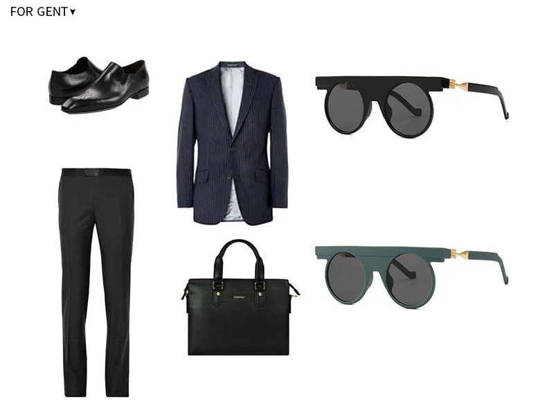 AOZE, модные современные солнцезащитные очки future, BL0014, винтажные круглые брендовые дизайнерские солнцезащитные очки, UV400