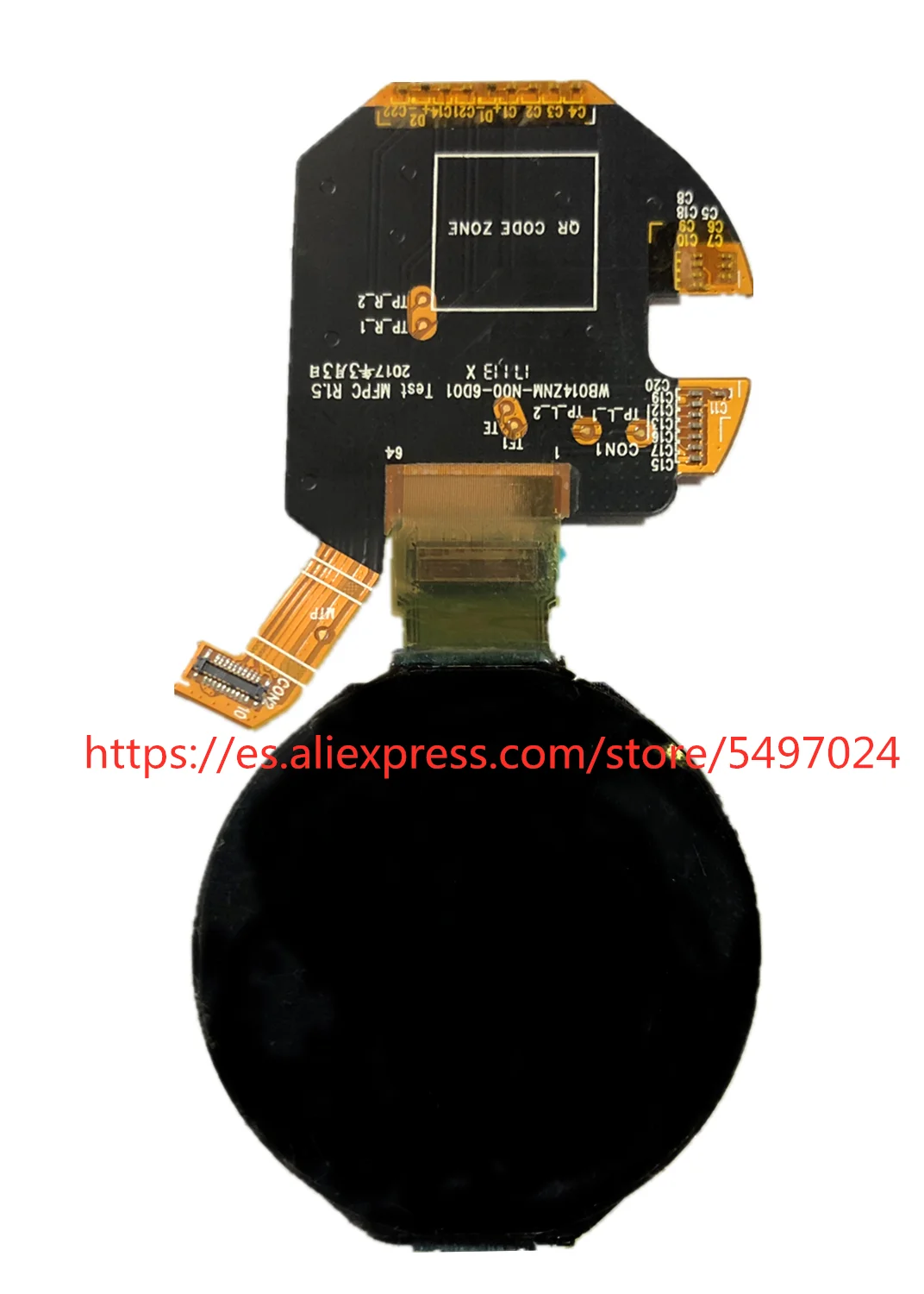 OLED ЖК-экран для Wb014znm-n00 OLED дисплей, 1,3" 454*454 круглый OLED ЖК-модуль MIPI интерфейс