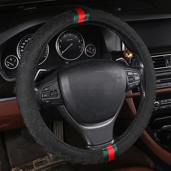 

Car steering wheel cover For Alfa Romeo Giulia Stelvio 2017 auto styling car accessories