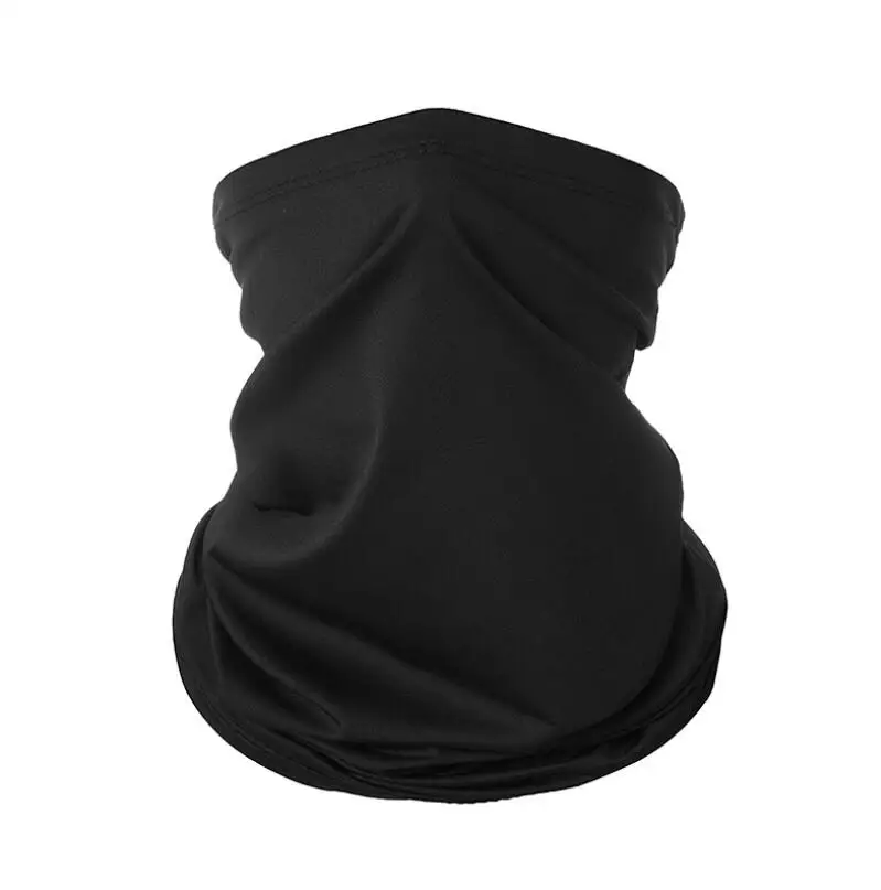 Summer Cycling Face Cover Mask Ice Silk Anti UV Scarf Headband Bandana