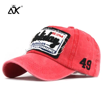 

Baseball Cap Unisex Casquette Retro Letters Embroidery Hats Number Cotton Cap Tucker Gorros Fashion Hats Mens Baseball Cap