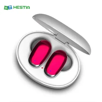 

Wireless Bluetooth Earphone ABS Touch Control Noise Cancelling Earset HD MIC BL5.0 Long Life Earbuds with Type-C Charging Case