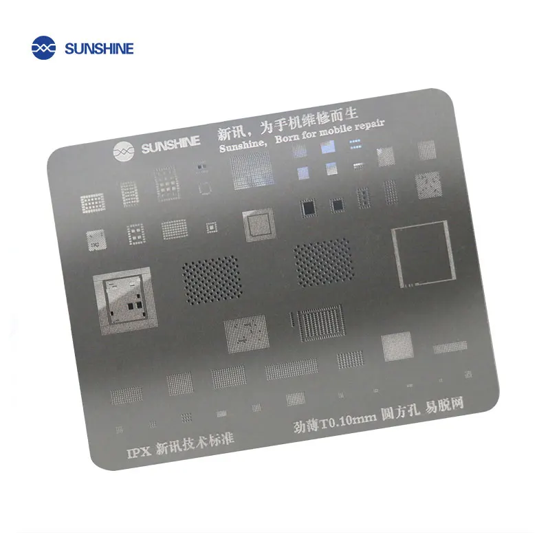 SUNSHINE SS 034 A8 A9 A10 A11 круглый квадратный трафарет BGA из рафинированного олова IPX net для