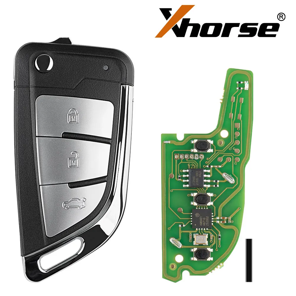 

XHORSE XKKF21EN VVDI нож 2 стиля (Flip-3BTN)