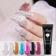 

30ml Nail Extension Gel Polish Kit Poly Nail Gel Enhancement Builder Nail Acrylic Kit Manicure Tool for Starter Nail Glue