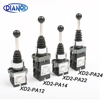 

XB2 XD2-PA12 XB2-PA22 2NO 2Position XD2-PA14 XB2-PA24 4NO 4PositionCross push button switch Locking spring returnJoystick Switch