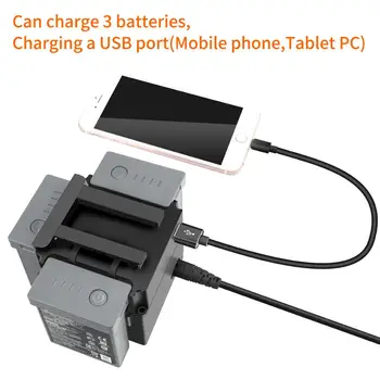

For DJI Robomaster S1 Balanced Battery Charging Hub 3-In-1 Intelligent Charger For RobomasterS1 Chargers cable #1220