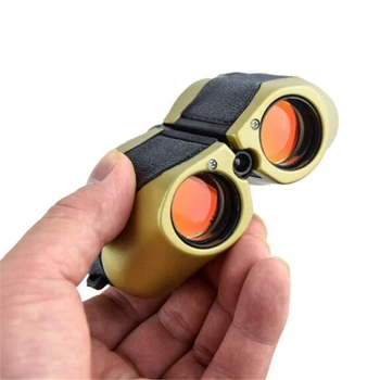 

Agnicy 6x21 Binoculars High Magnification HD Telescope with Laser Light Portable Fixed Focus Glasses
