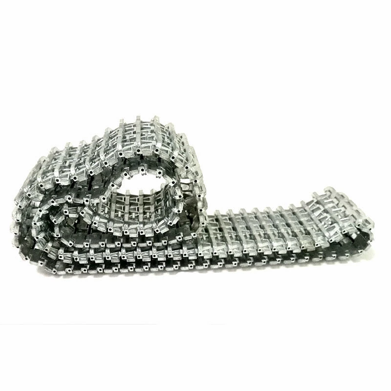 Металлический гусеничный танк робот гусеничная гусеница цепь гусеницы 75 см для