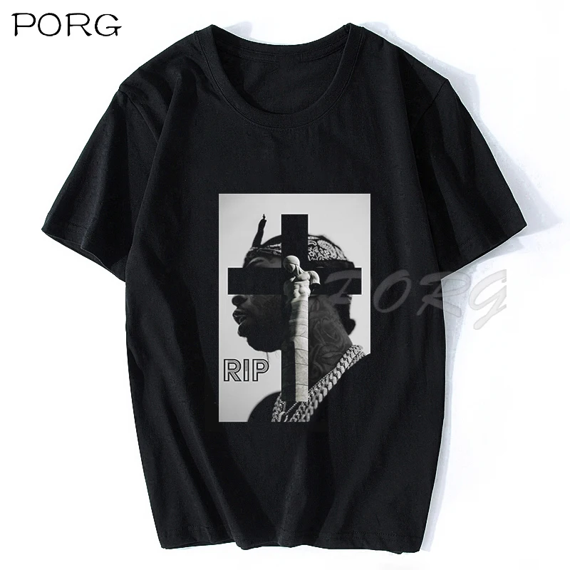 Vintage Cool Rapper Men Women T Shirt Oversized Rip Pop Smoke Casual O Neck Hip Hop Short Sleeve T Shirt Streetwear Men Tshirt