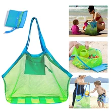 Extra Large Mesh Beach Bags and Totes Sand Away For Holding Kids Beach Sand Toys Children’ Toys Market Grocery Picnic Tote Hot