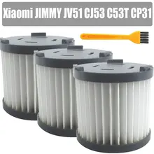 Аксессуары для пылесосов HEPA фильтр для Xiaomi JIMMY JV51 JV71 Ручной беспроводной пылесос HEPA фильтр