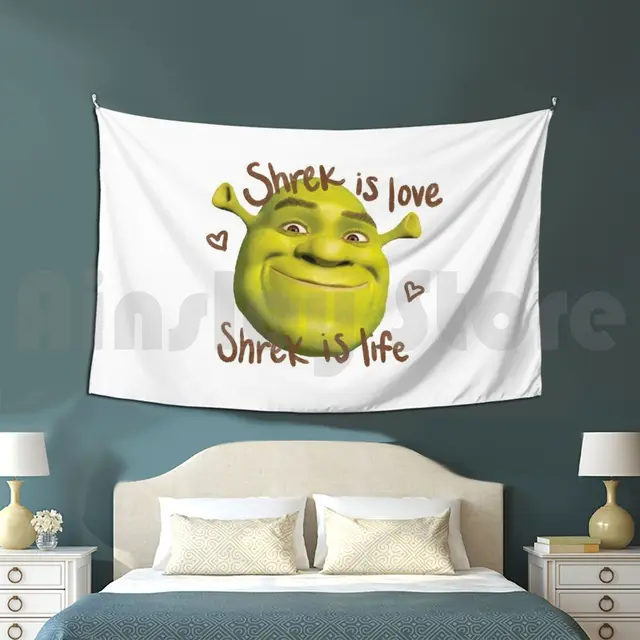 Shrek Is Love Shrek Is Life Outdoor Decor Flag Car Flag Shrek Shrek Meme  Meme Funny Memes Shrek Is Love Shrek - Flags - AliExpress