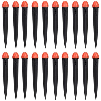 

20Pcs Misting Micro-Sprinkler Adjustable Irrigation Watering Atomizing Nozzle Mushroom Head for Garden Balcony