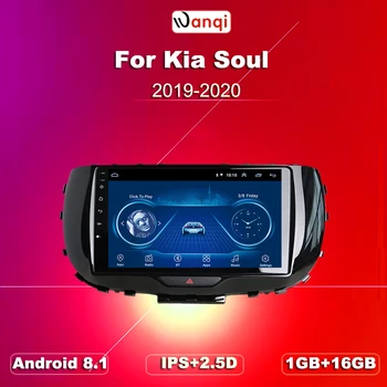 

wanqi Android 8.1 head unit wifi in Dash Car Radio Multimedia Video Player Navigation GPS For Kia Soul SK3 2019 - 2020