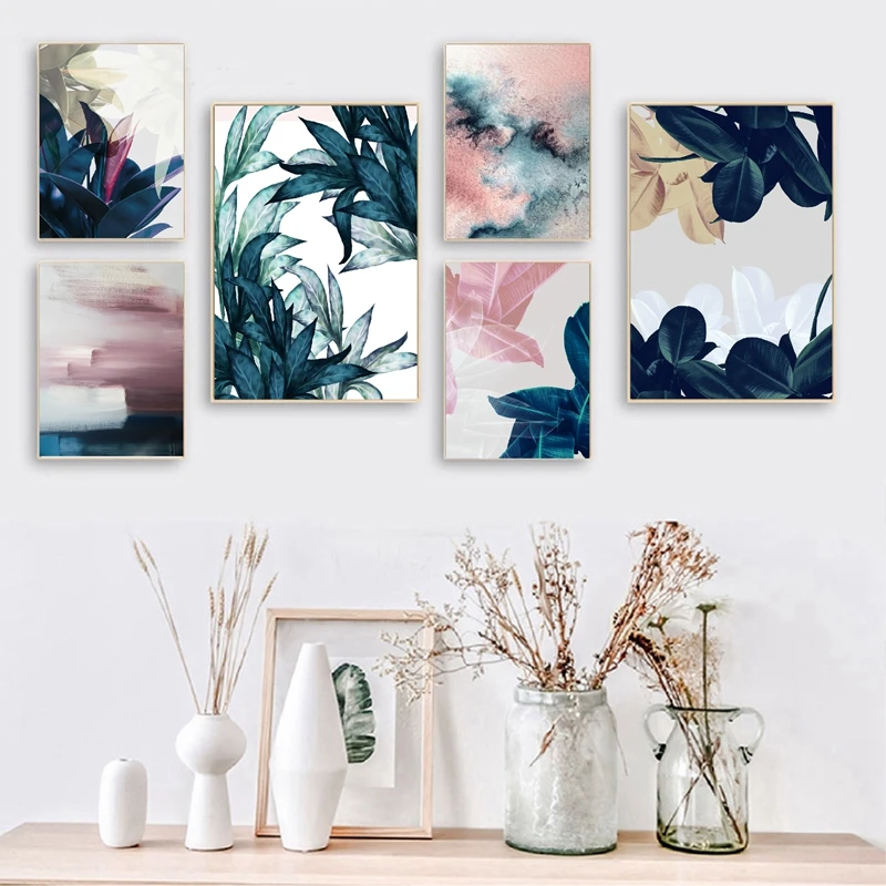 Watercolor Botanical Poster Prints Home Decor