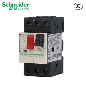 

4-6.3A Push Button Control Motor Circuit Breaker Motor Protector GV2-ME10C AC3 Schneider 50/60Hz 690v 6kv AC 3P GV2-ME32C