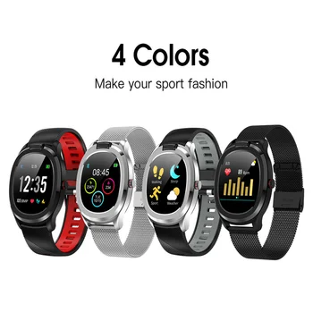

Smart Bracelet BodyTemperature Heart Rate Blood Pressure Blood Oxygen ECG Monitoring Call Information Reminder Waterproof