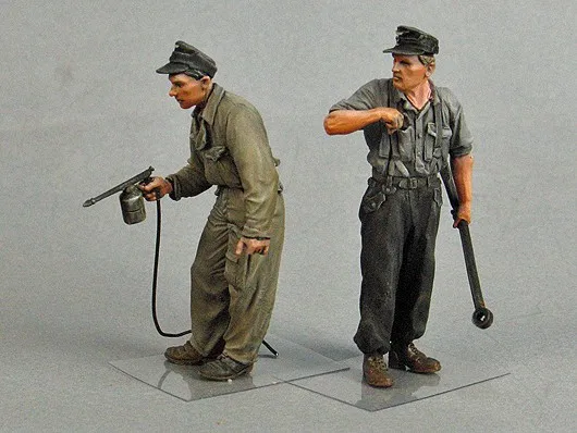1/35 смола белая модель Вьетнамская война армия США танковая дивизия солдата