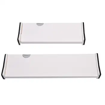 

Adjustable Closet Organizer Wall Storage Holder Shelf Wall Mounted Kitchen Rack Short Stretch 27.5*10-43.5*10cm High Quality