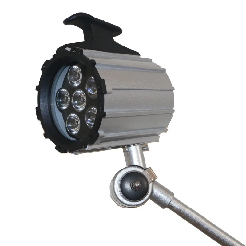 LED 7W/18W Long Arm Waterproof Oil-Proof Dustproof CNC Machine Tool Lamp 24V/220V Milling/Lathe/Spark Machine Lamp ForIndustrial