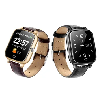 

DS19 Old Man Smart Watch Two-Way Call GPS + WiFi Heart Rate Blood Pressure Monitoring One Button SOS Waterproof Smart Watch