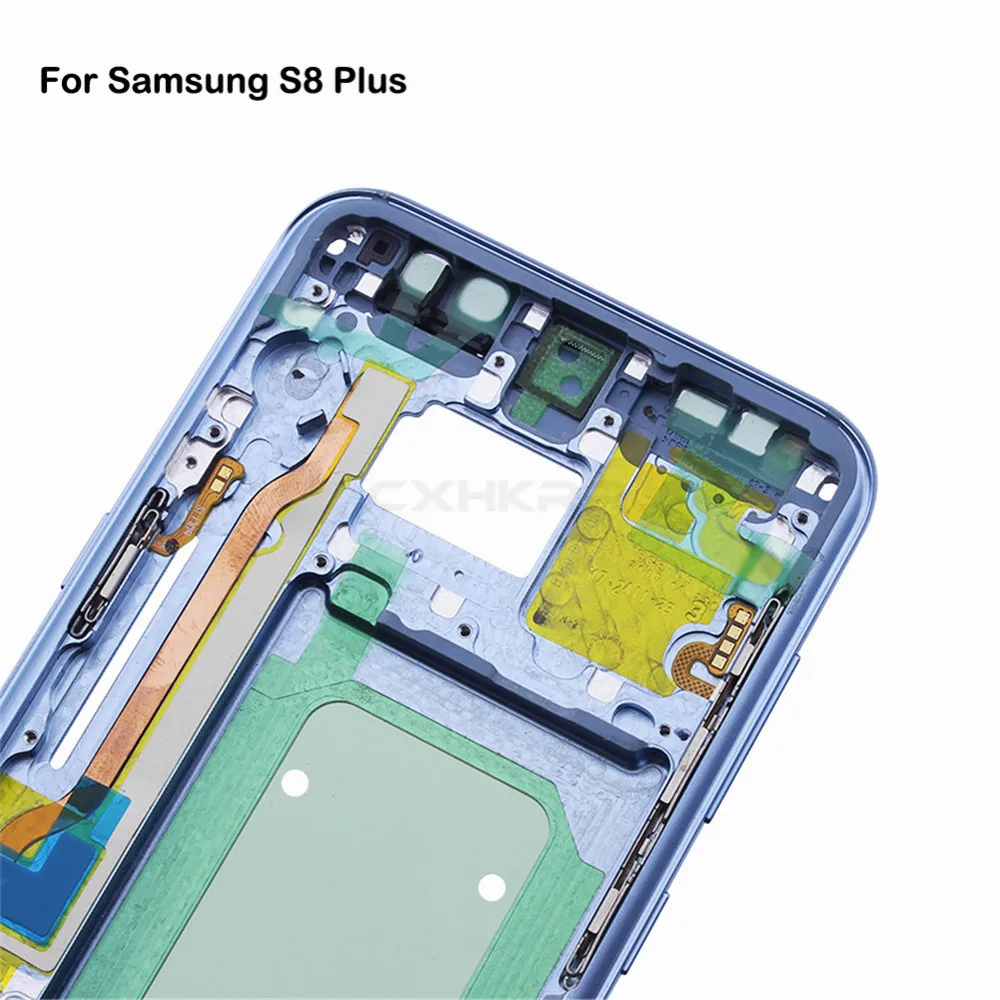 Новинка, для samsung S8 G950 S8 Plus G955 пластина средней рамы с ободком Крышка корпуса, для samsung S9 G960 S9 Plus G965