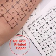 

RF Grid Printed Paper Lattice Making Grind Paper for Eye Making Grind Paper Beauty Tool