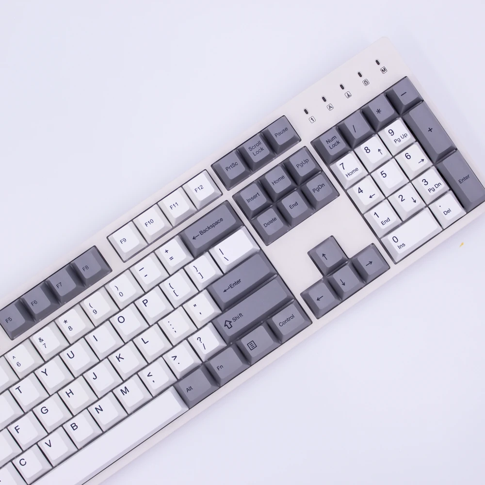 MP Cherry Profile English Version Dye-Sublimation 87/112 Keys Thick PBT Keycaps MX Switch Mechanical Keyboard Keycap