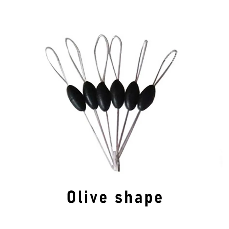 600Pcs 100 Group Set Rubber Space Beans Oval Stopper Fishing Bobber For Fly Fishing Accessories Spinner Bait Fish Tool