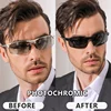 2022 Aluminum Rimless Photochromic Sunglasses Men Polarized Day Night Driving Glasses Chameleon Anti-Glare gafas de sol hombre ► Photo 2/6