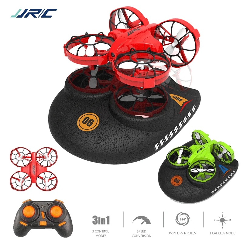 Мини-Дрон JJRC H94 3-в-1 2 4 ГГц 6 осей 360 ° | Игрушки и хобби