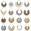 Bohemian Flower Earrings Dangle Drop Vintage Tribal Hollow Lotus Mandala Flower Floral Basket Earrings Ear for Women Jewelry 1