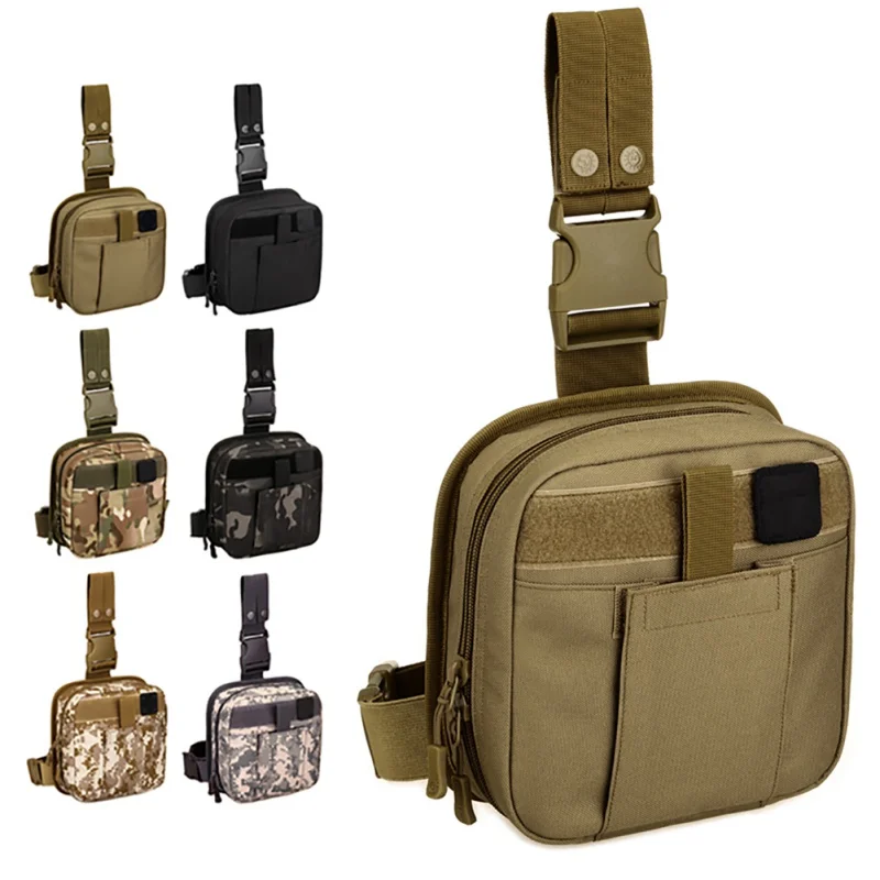 

Waist Bags Camouflage Thigh Pack Hunting Bag Waist Pack Motorcycle Riding Men First Aid Kits Outdoor tactical leg bag