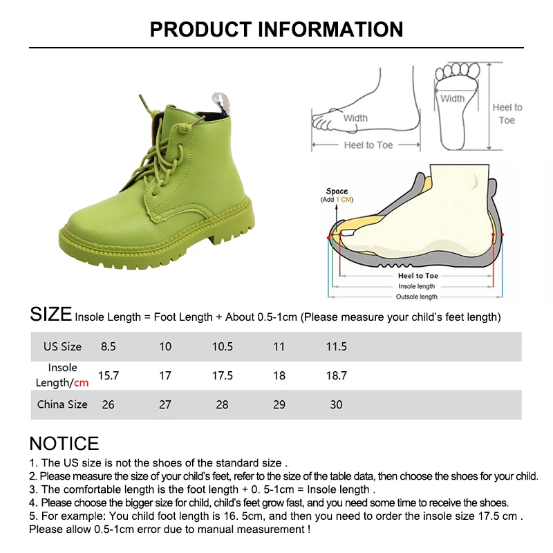 Unisex Winter Kids Martin Boots Candy Color Pu Leather Girls Shoes Boots Non Slip Soft Bottom Zipper Children Boys Ankle Boots