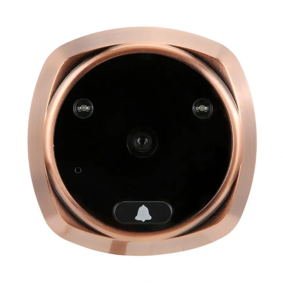 3in 720P HD LCD Screen Visual Electronic Door Viewer Video Smart Doorbell 160 Degree